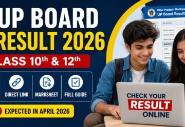 UP Board Result 2026 Class 10th 12th check online result date marksheet download