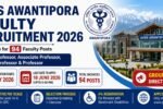 AIIMS Awantipora Faculty Recruitment 2026 Apply Online for 94 Faculty Posts