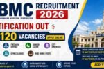 BMC Recruitment 2026 notification image for 120 Fireman Clerk Driver and Bhavnagar Municipal Corporation posts