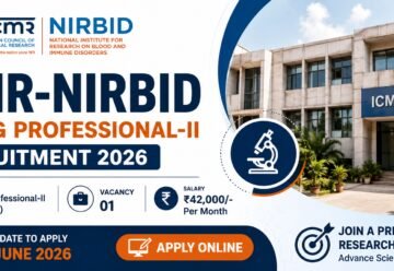 ICMR NIRBID Young Professional II Recruitment 2026 Apply Online