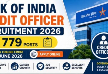 Bank of India Credit Officer Recruitment 2026 notification for 779 Credit Officer posts. Apply online from 30 June 2026.