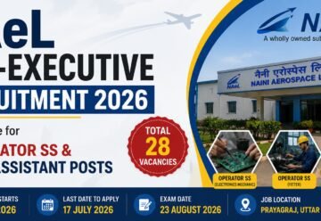 NAeL Non-Executive Recruitment 2026 notification for 28 Operator SS and Junior Assistant vacancies